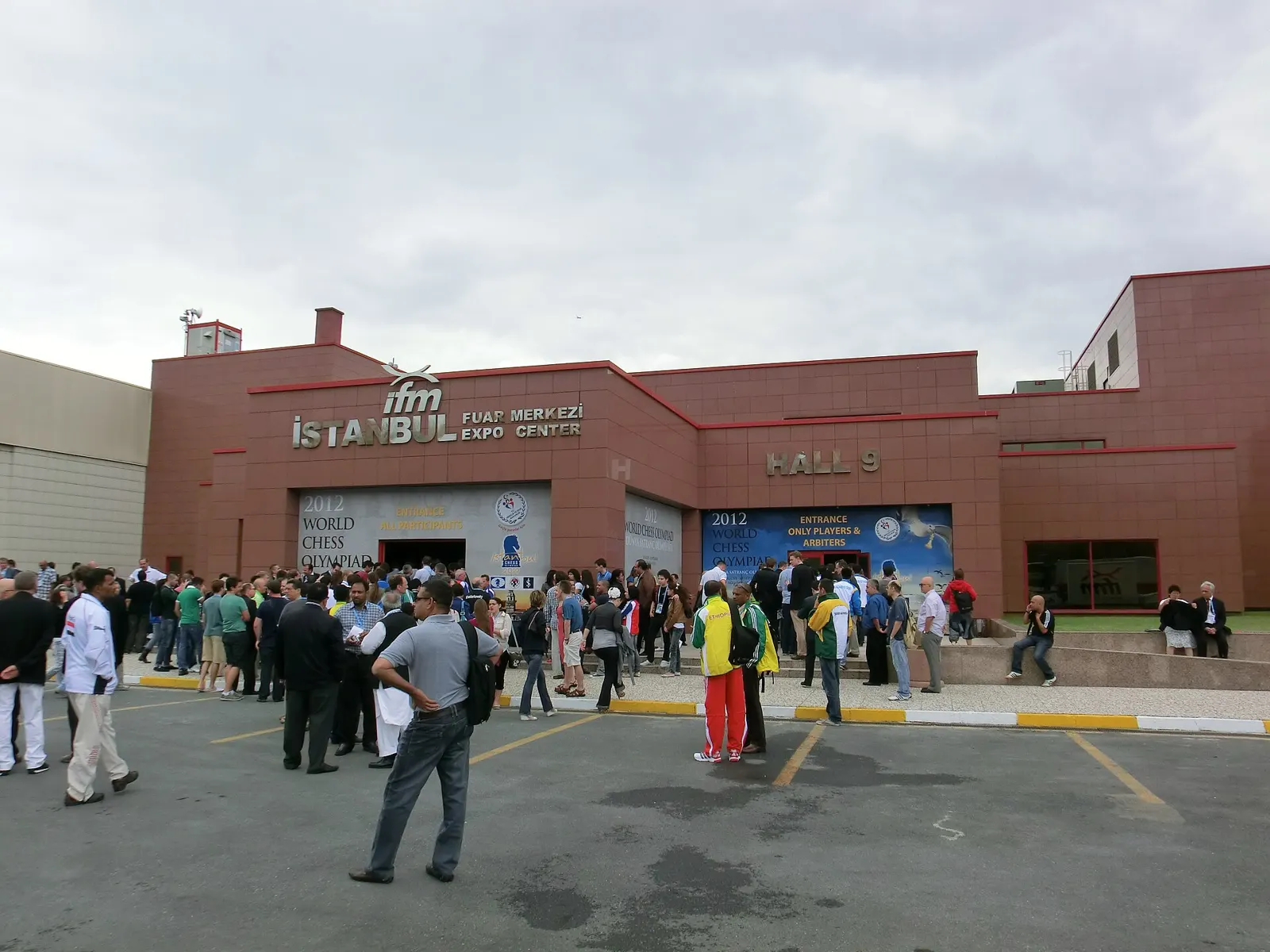 Istanbul Expo Center, the venue of IFCO.
