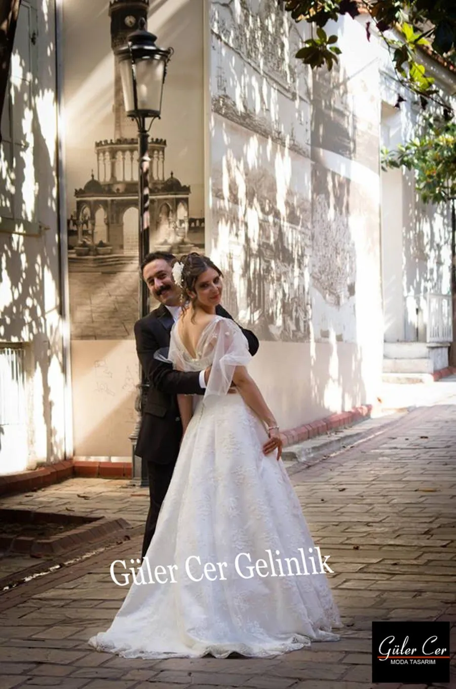 Guler Cer Wedding Dress 2014 collection — look 3