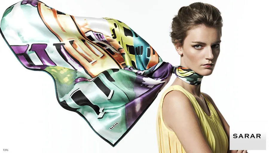 Kollektion Sarar Scarf Spring/Summer – Look 2