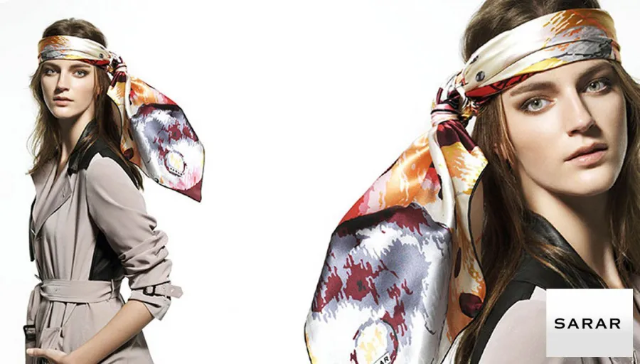 Kollektion Sarar Scarf Spring/Summer – Look 3