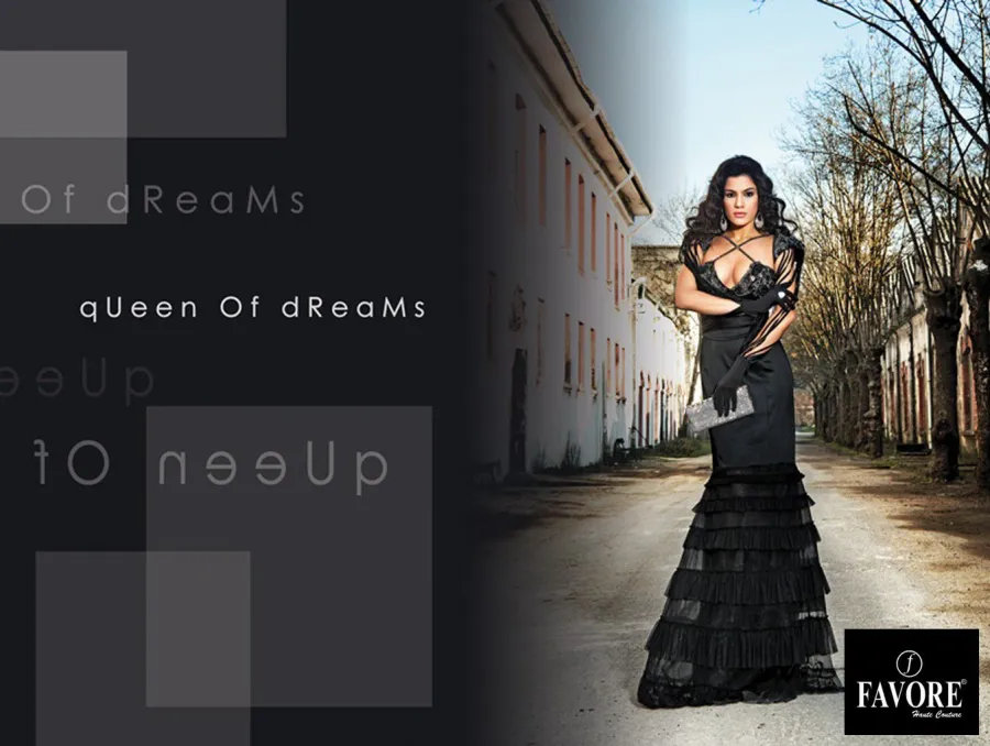 Favore Еvening Dresses 2014 collection — look 2