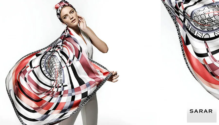 Kollektion Sarar Scarf Spring/Summer – Look 2