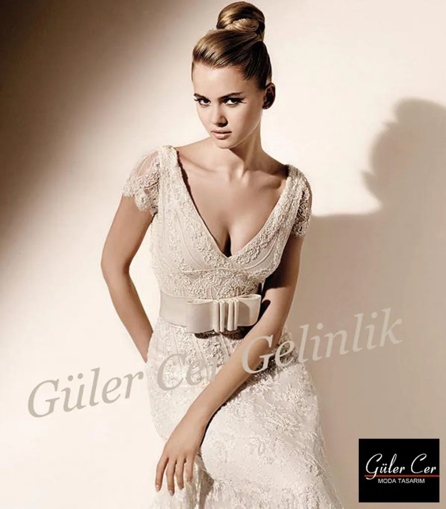 Guler Cer Wedding Dress 2014 collection — look 1