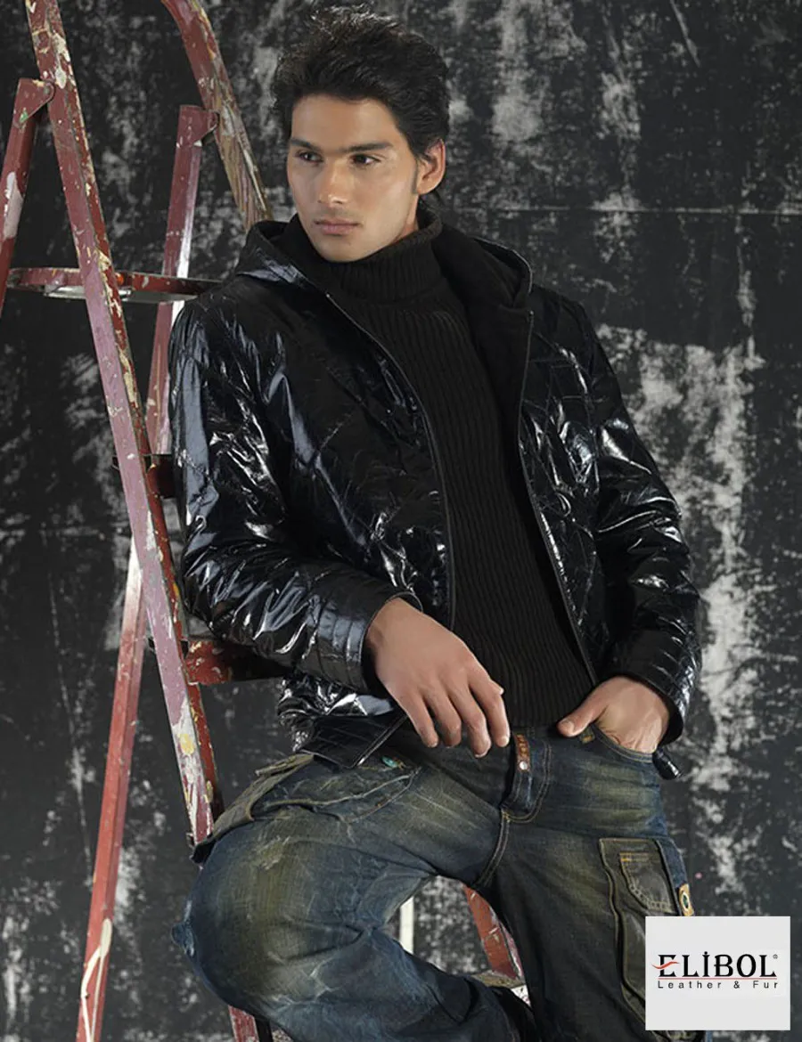 Colecția Elibol Leather & FUR — ținuta 3