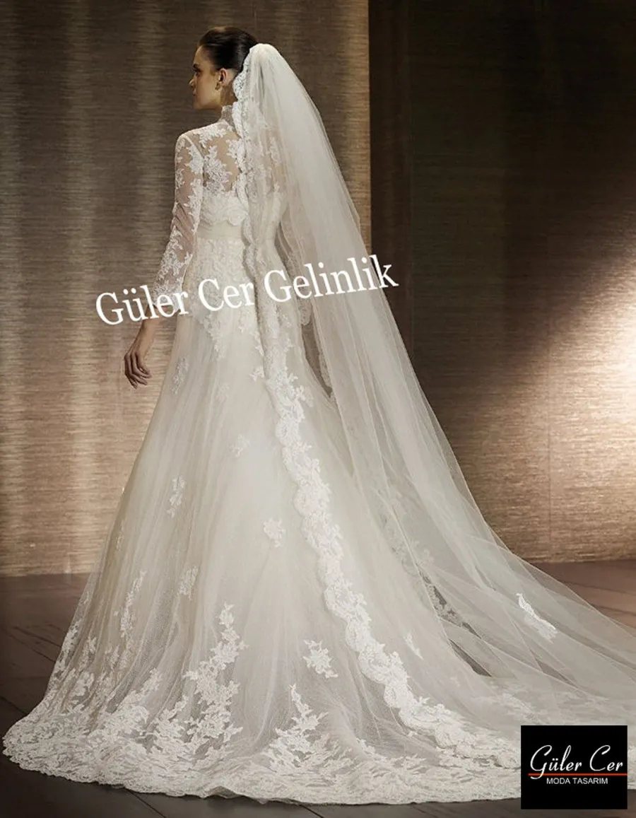 Guler Cer Wedding Dress 2014 collection — look 2