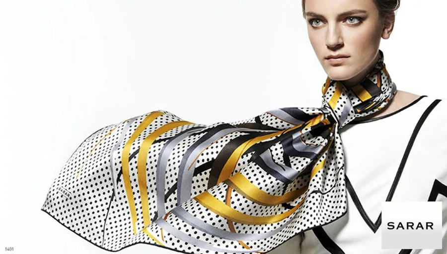 Kollektion Sarar Scarf Spring/Summer – Look 1