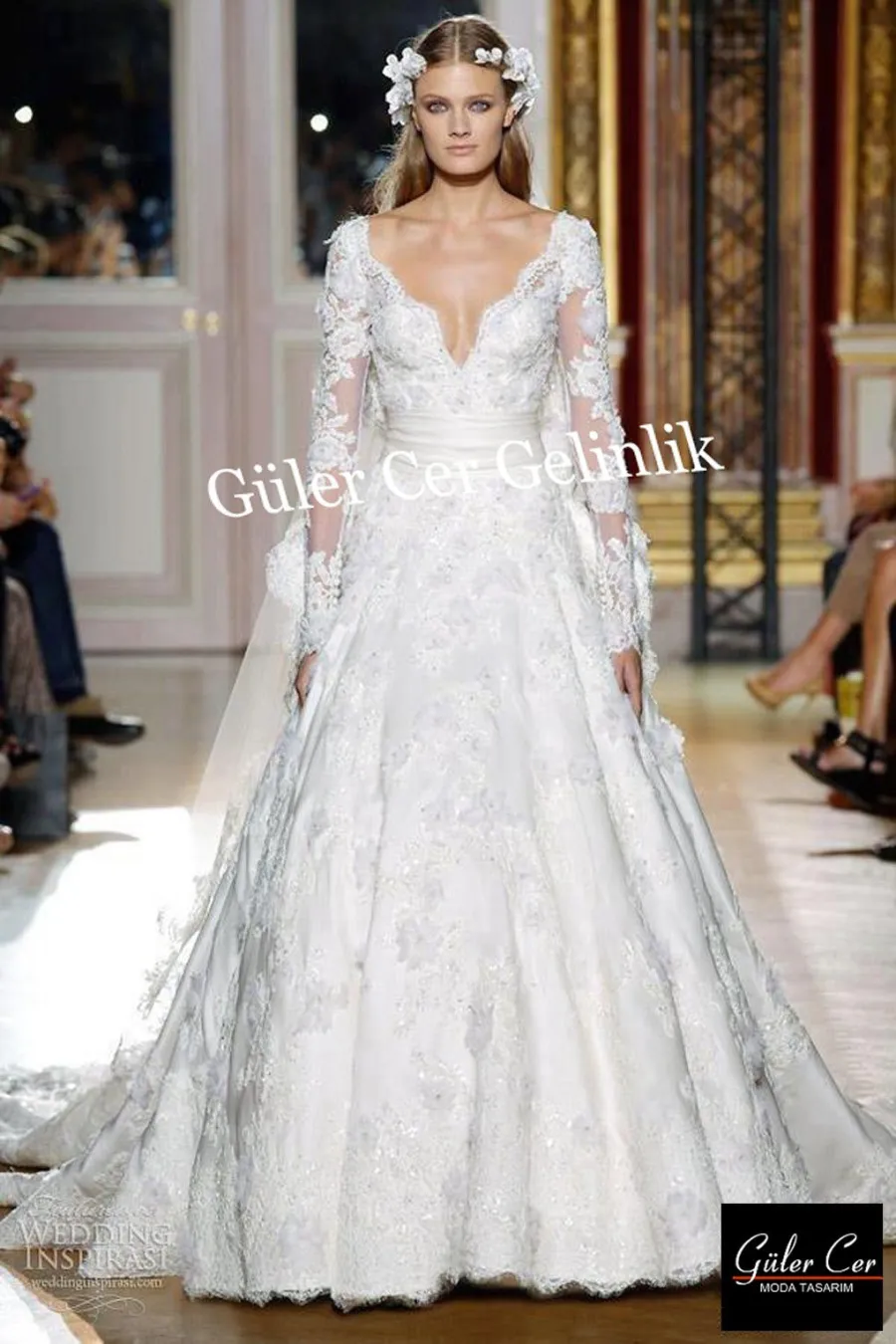 مجموعة Guler Cer Wedding Dress — إطلالة 2