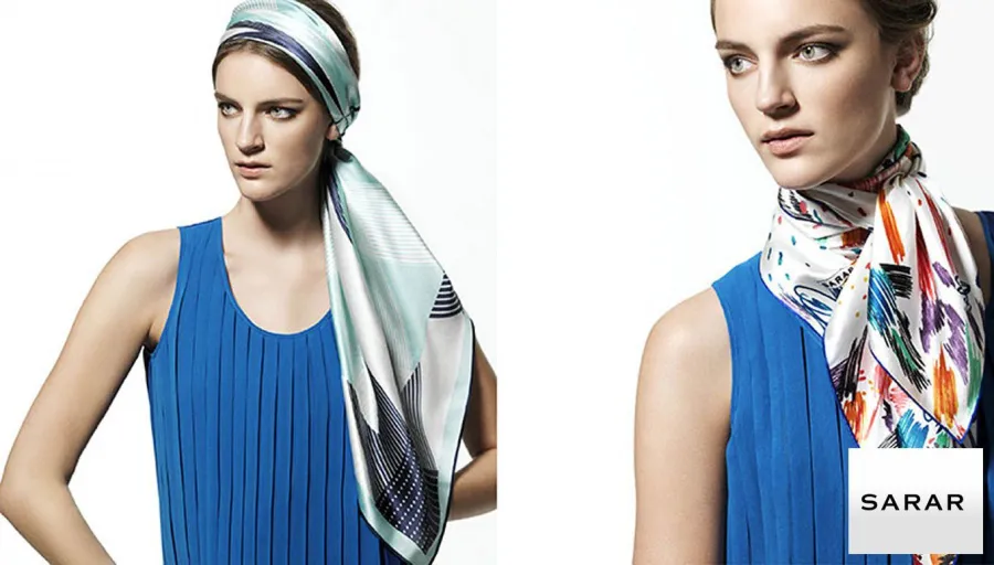 Kollektion Sarar Scarf Spring/Summer – Look 1