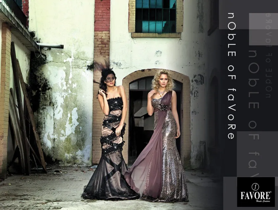 Favore Еvening Dresses 2014 collection — look 1