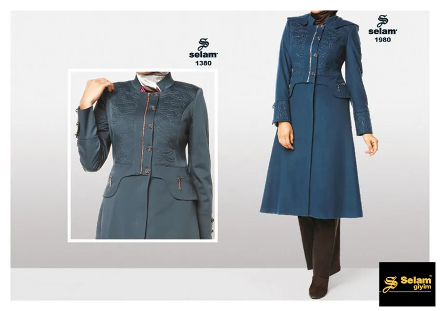 Selam Hijab Overcoats 2014 collection — look 1
