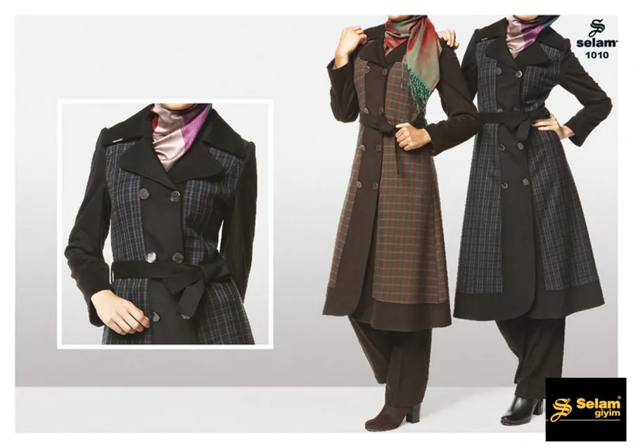 Selam Hijab Overcoats 2014 collection — look 1