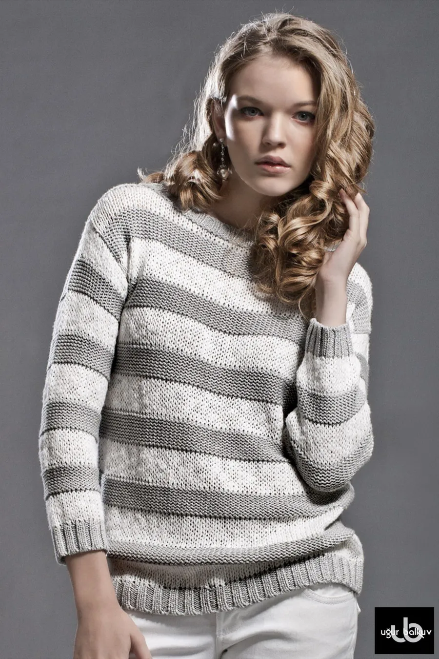 Ugur Balkuv Knitwear 2014 collection — look 1