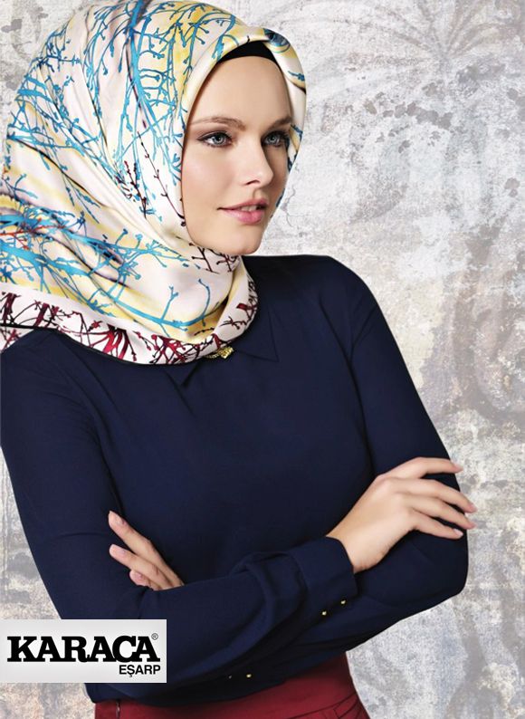 Karaca Scarves Spring/Summer 2013 collection — look 2