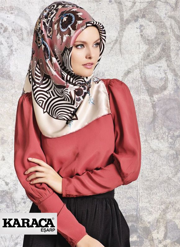 Karaca Scarves Spring/Summer 2013 collection — look 1