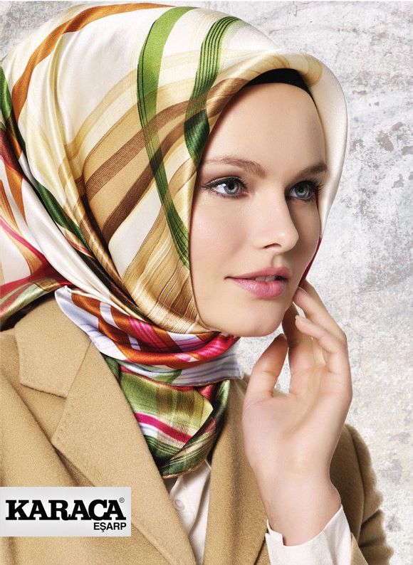 Karaca Scarves Spring/Summer 2013 collection — look 2