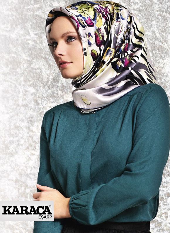 Karaca Scarves Spring/Summer 2013 collection — look 1