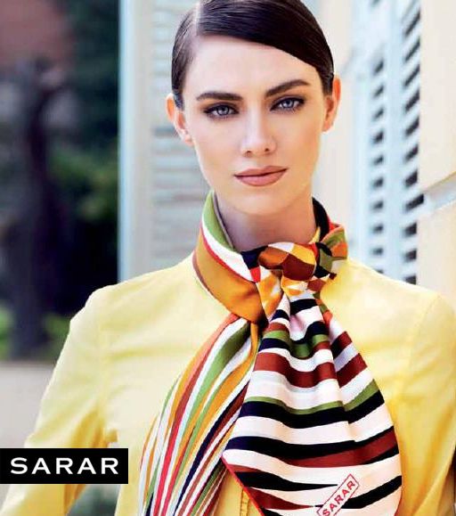 Kollektion Sarar Scarf Spring/Summer – Look 1