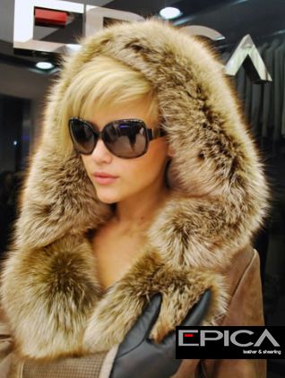 Epica Leather & Shearling | Roze Leather Garments 2014 collection — look 2