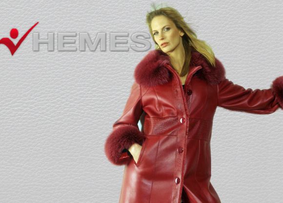 Colección Hemes Leather & FUR — look 3