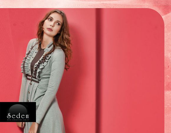 مجموعة Seden Knitwear & Hijab Fall/Winter — إطلالة 1