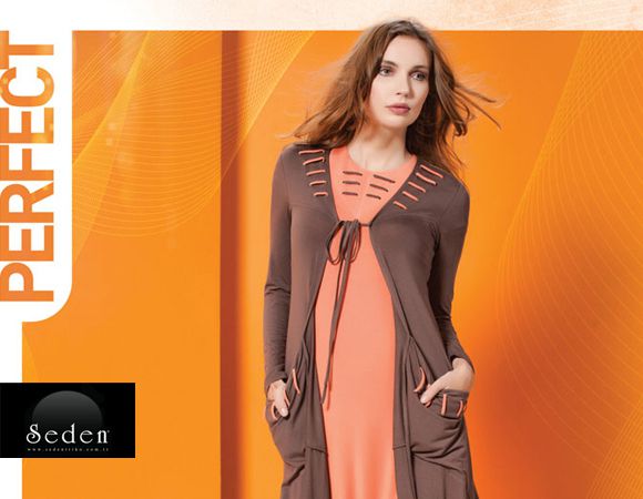 مجموعة Seden Knitwear & Hijab Fall/Winter — إطلالة 3