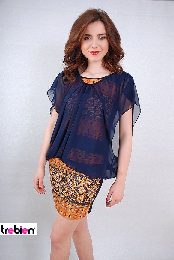 Trebien Woman Fashion | Genc Demirkol Textile 2013 collection — look 1