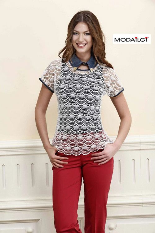 Moda Ilgi Women's Outerwear Spring/Summer 2013 collection — look 2