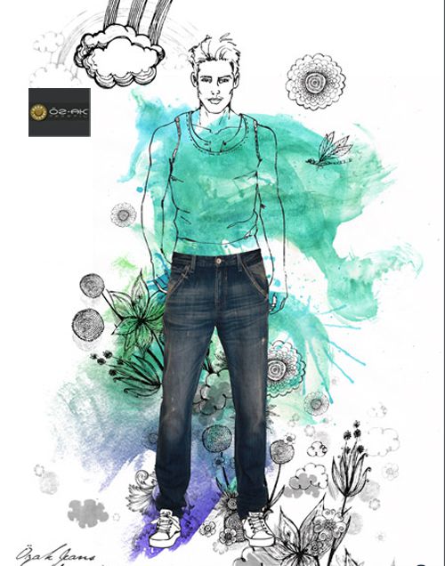 Colección Ozak Textile Jeans — look 2
