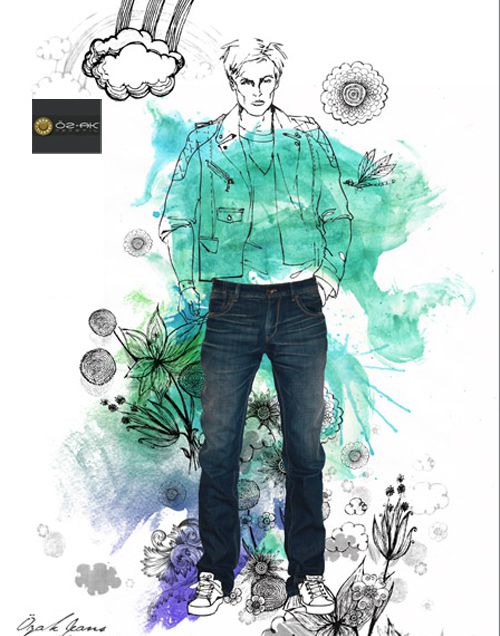 Colección Ozak Textile Jeans — look 3