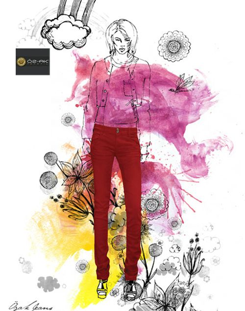 Colección Ozak Textile Jeans — look 2