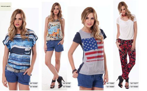 Perla Blanca Fashion 2013 collection — look 1