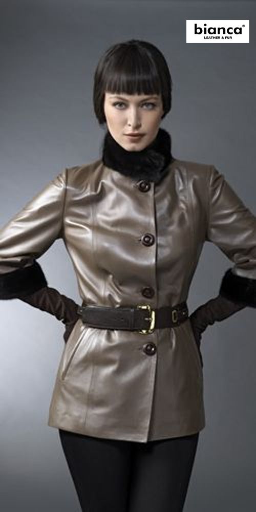 SILVANO Leather & Fur SOFA LEATHER 2013 collection — look 3