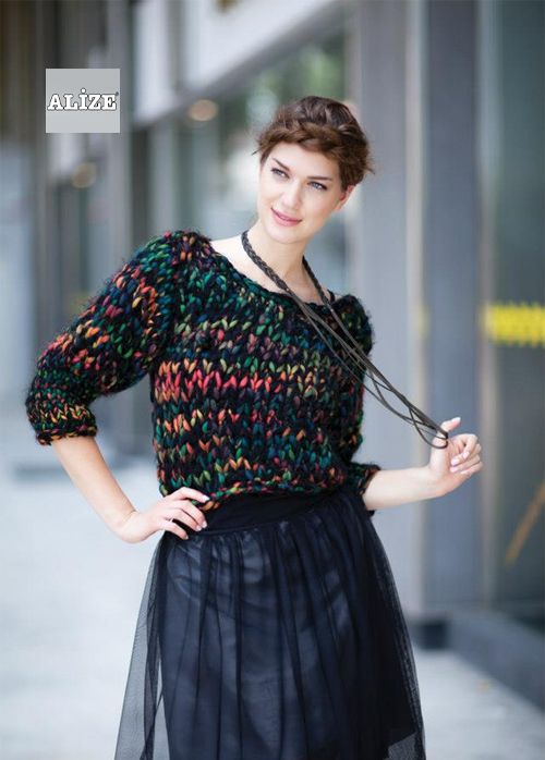 Alize Textile Yarn Collection 2013 collection — look 1