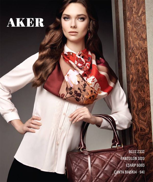 Kollektion Aker Scarf – Look 2