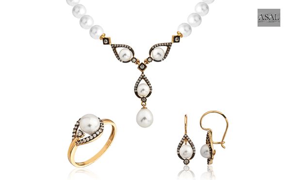 Asal Pearl & Gold 2013 collection — look 3