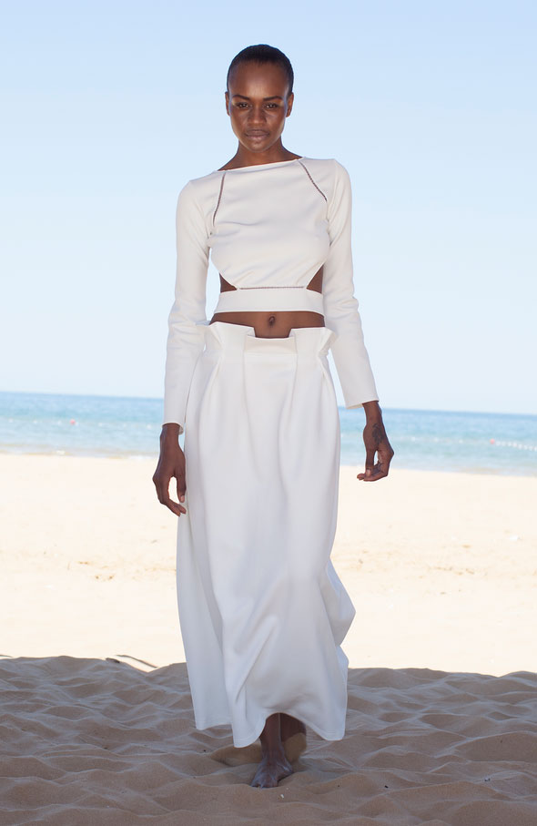 Asli Pekcetin Textile Design Spring/Summer 2015 collection — look 1