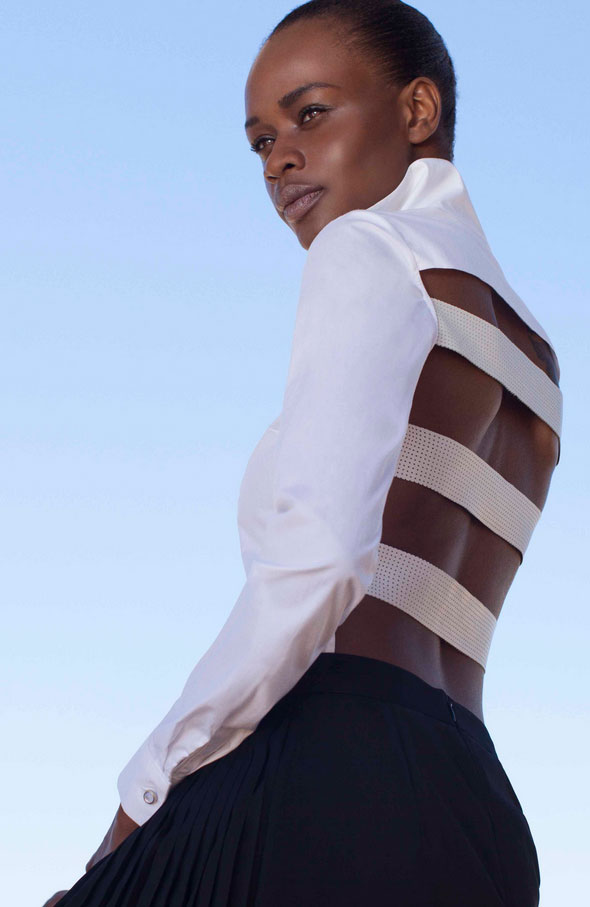 Asli Pekcetin Textile Design Spring/Summer 2015 collection — look 1
