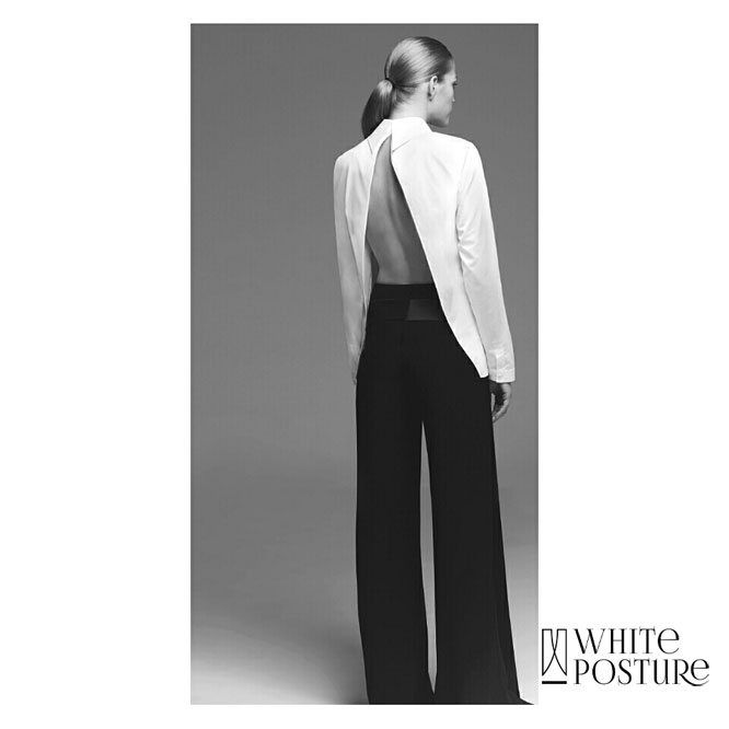 White Posture 2016 collection — look 3
