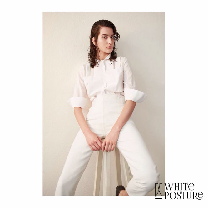 White Posture 2016 collection — look 1