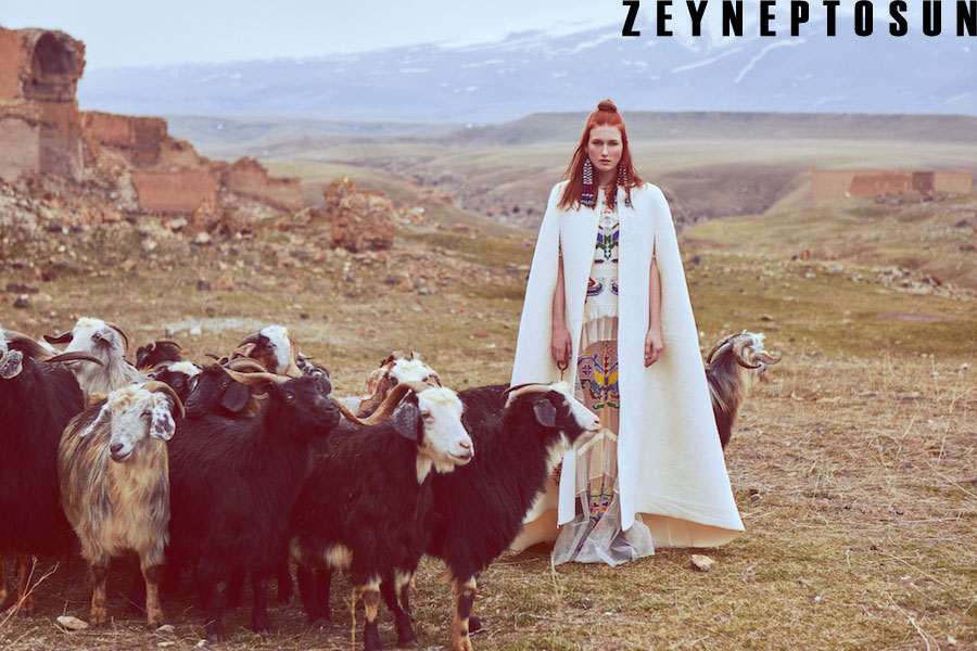 Zeynep Tosun Fall/Winter 2016 collection — look 1