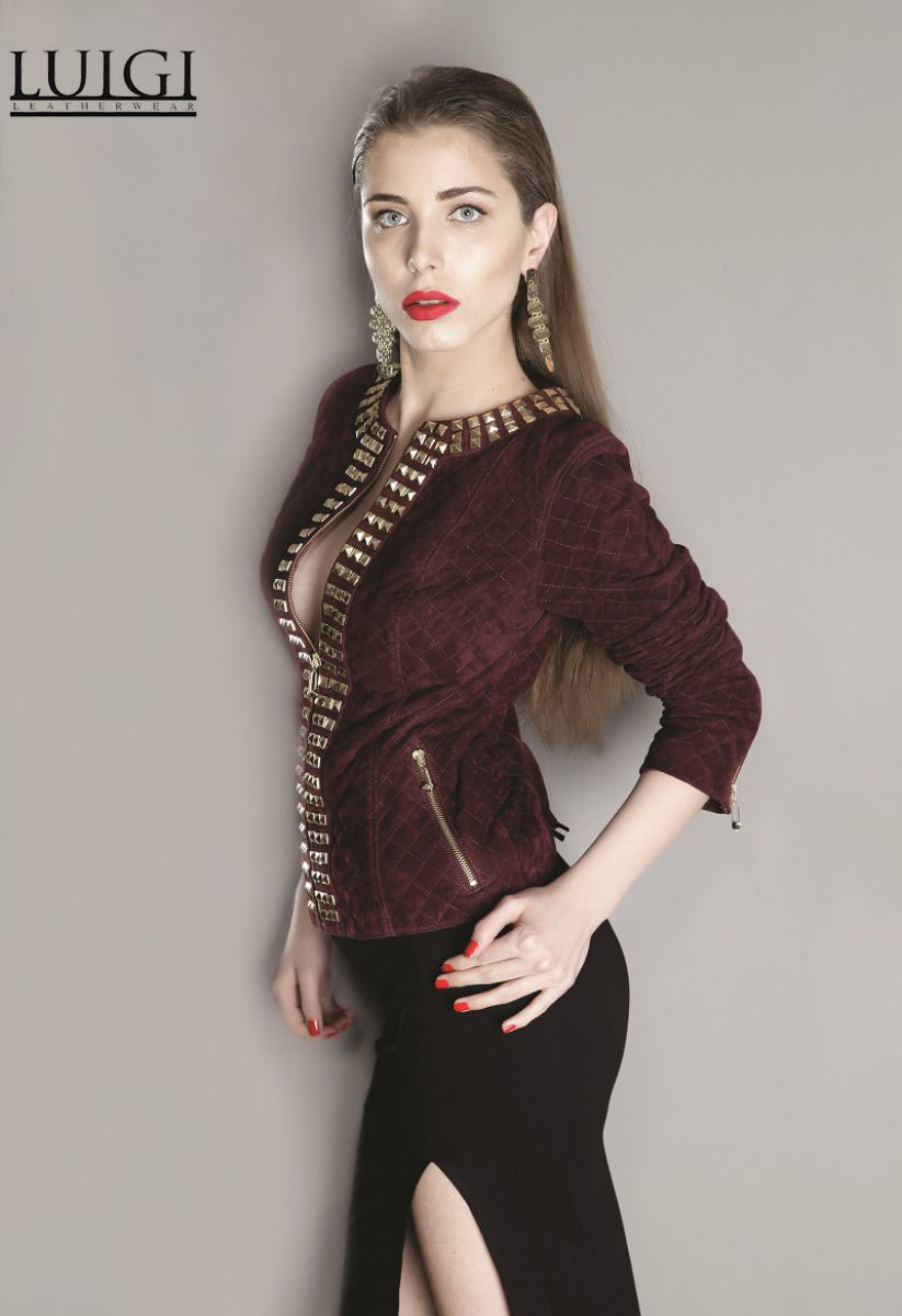 Luigi Leatherwear Gursel Leather Ltd. 2016 collection — look 3