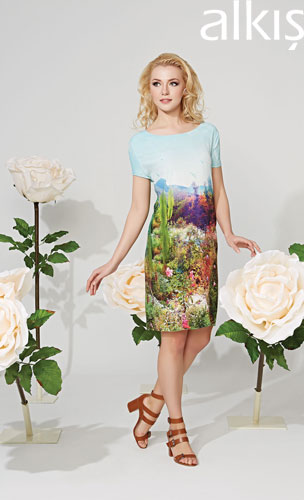 Alkis Textile Ladies' Fashion 2015 collection — look 2