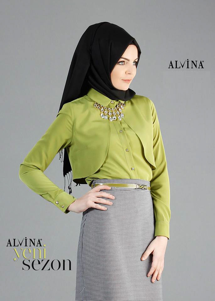 Colecția Alvina Hijab Fashion — ținuta 3