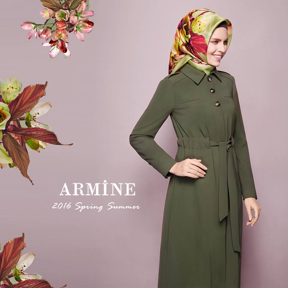 Colecția Armine Scarf Moda by Kamer Textile — ținuta 2