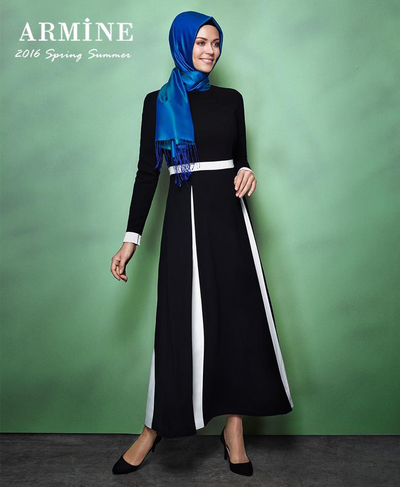 Colecția Armine Scarf Moda by Kamer Textile — ținuta 2