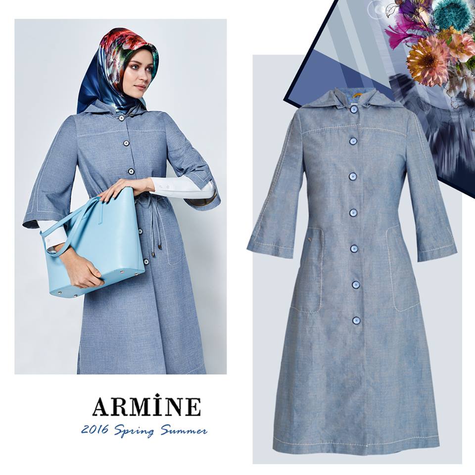 Colecția Armine Scarf Moda by Kamer Textile — ținuta 1