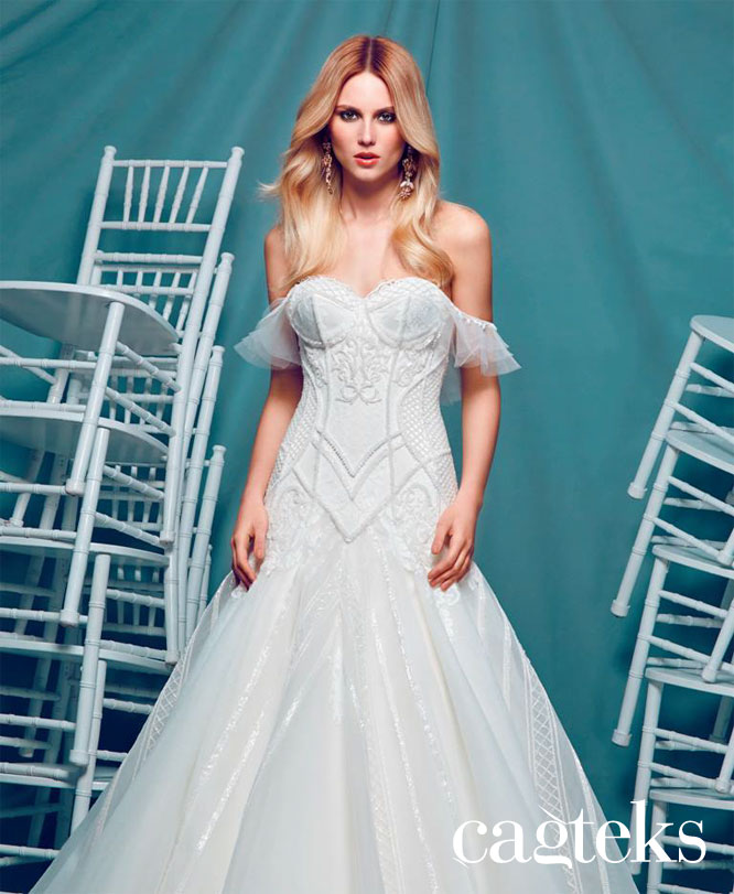 Cagteks Wedding Gowns and Evening Dresses 2016 collection — look 1