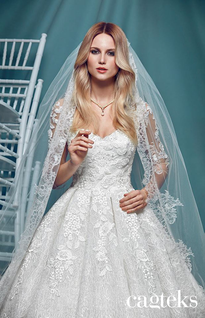 Cagteks Wedding Gowns and Evening Dresses 2016 collection — look 2