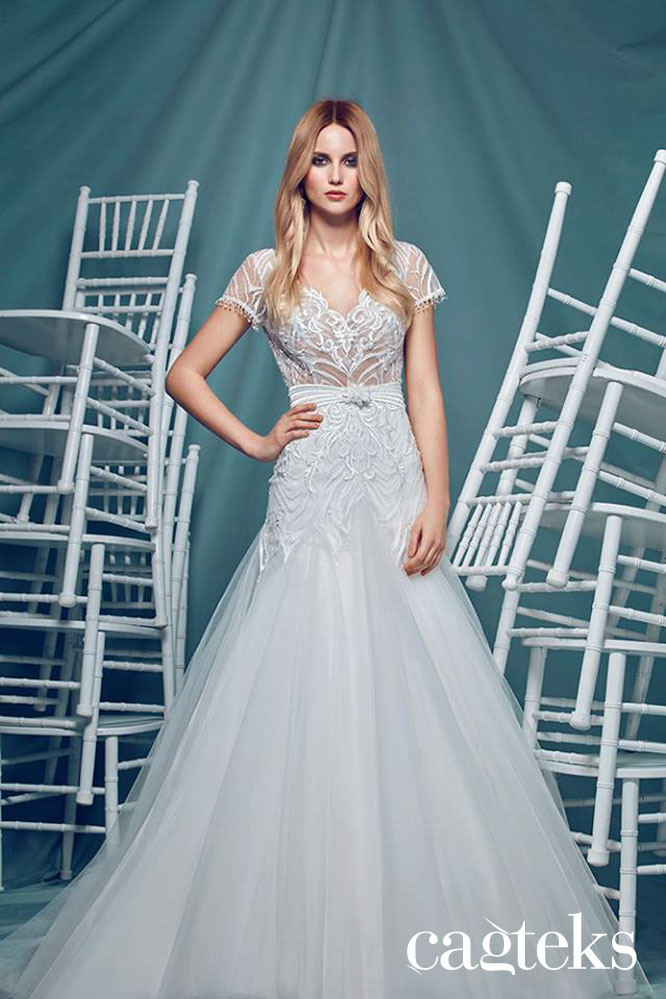 Cagteks Wedding Gowns and Evening Dresses 2016 collection — look 3