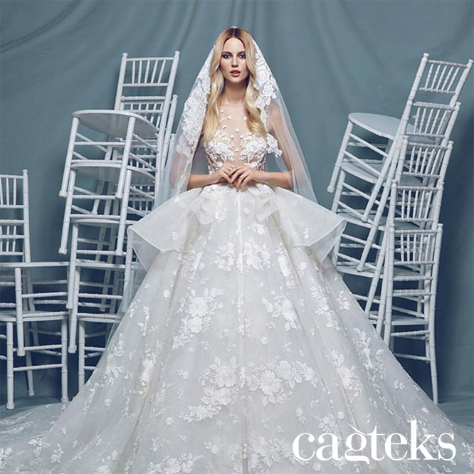 Cagteks Wedding Gowns and Evening Dresses 2016 collection — look 1